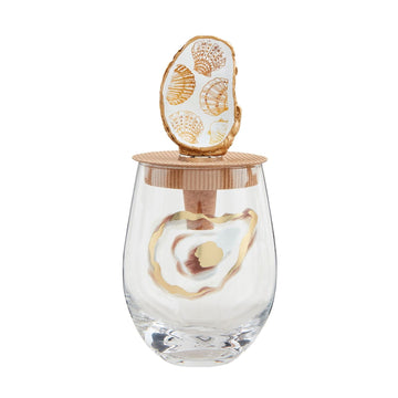 Sarasota Style Oyster Set Wine Glass in Wine - Sarasota Florida | Sarasota Store