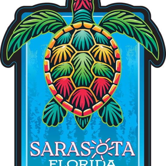 Sarasota Style Palm Turtle - Sarasota Florida | Sarasota Store