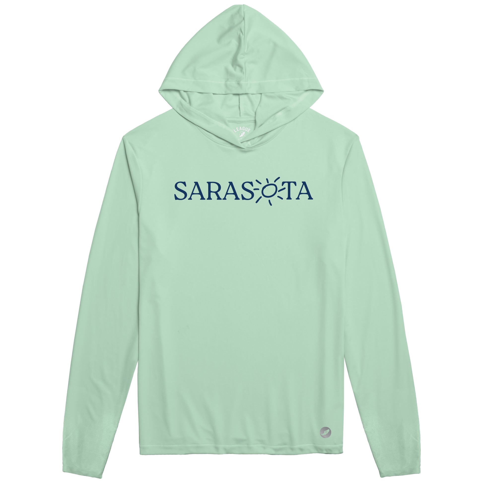 Sarasota Style Performance Hoodie in Green - Sarasota Florida | Sarasota Store