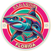 Sarasota Style Psychedelic Shark - Sarasota Florida | Sarasota Store