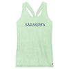 Sarasota Style Racerback Tank Top in Green - Sarasota Florida | Sarasota Store