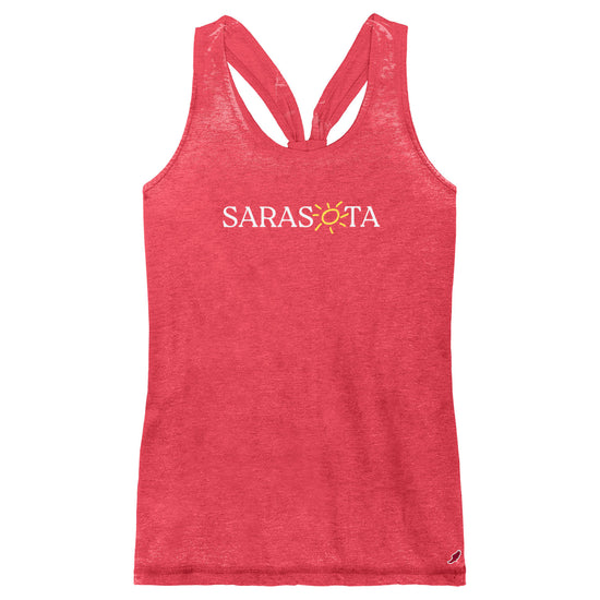 Sarasota Style Racerback Tank Top in Pink - Sarasota Florida | Sarasota Store