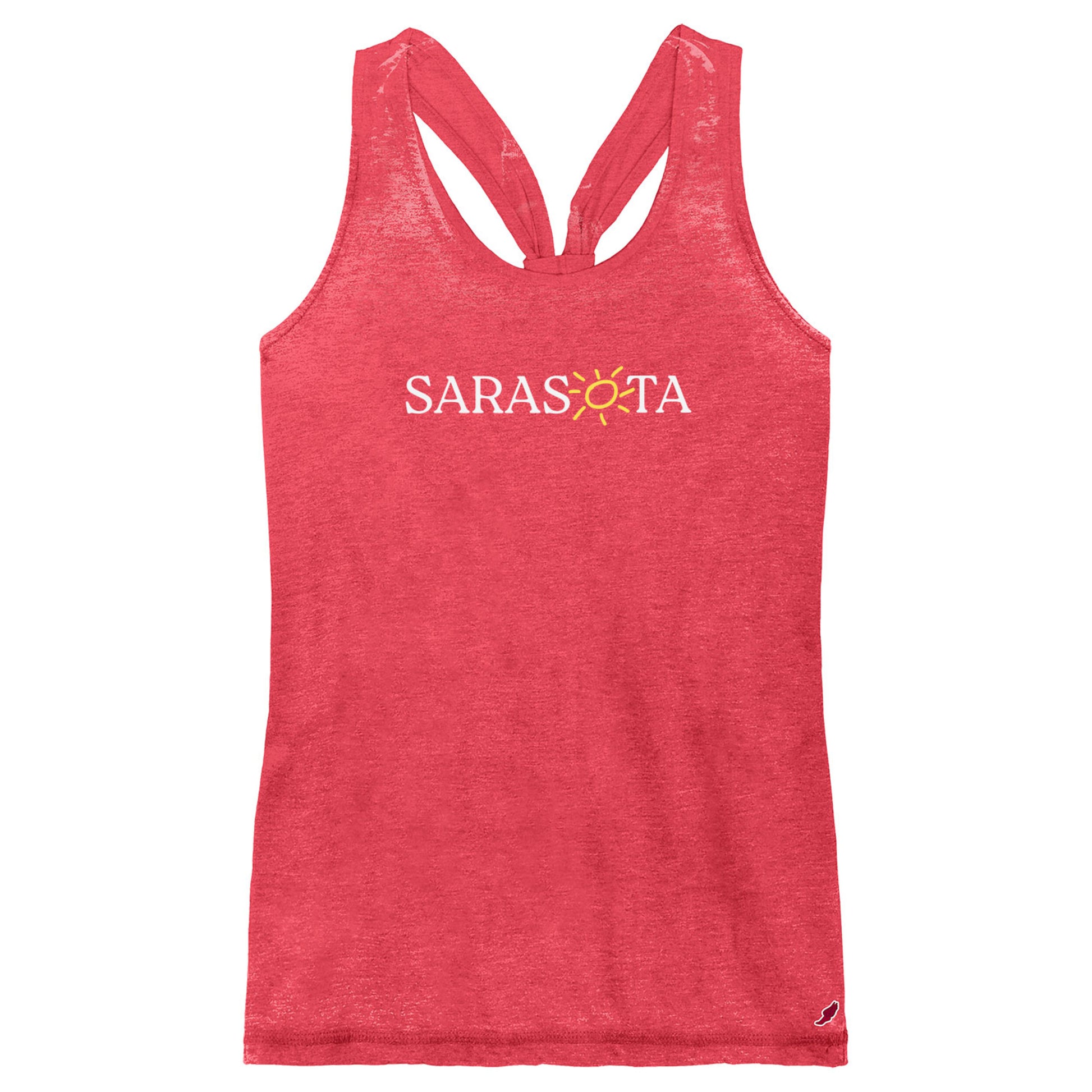 Sarasota Style Racerback Tank Top in Pink - Sarasota Florida | Sarasota Store