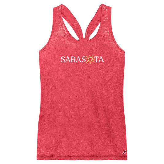 Sarasota Style Racerback Tank Top in Pink - Sarasota Florida | Sarasota Store