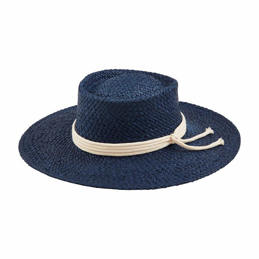 Sarasota Style Rope Hat in Navy - Sarasota Florida | Sarasota Store