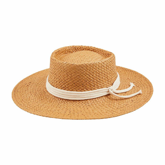 Sarasota Style Rope Hat in Tan - Sarasota Florida | Sarasota Store