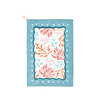 Sarasota Style Sealife Printed Beach Towel in Coral - Sarasota Florida | Sarasota Store