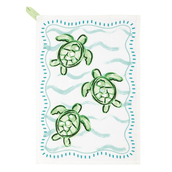 Sarasota Style Sealife Printed Turtle Beach Towel - Sarasota Florida | Sarasota Store