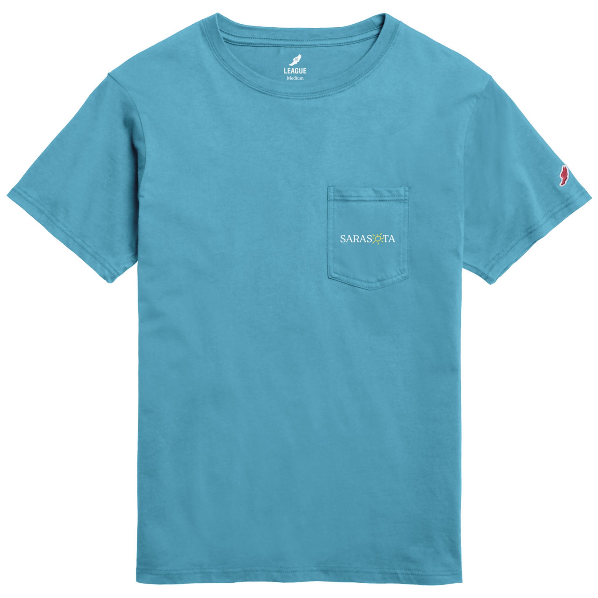 Sarasota Style Short Sleeve T-Shirt in Blue - Sarasota Florida | Sarasota Store