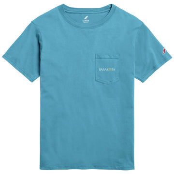 Sarasota Style Short Sleeve T-Shirt in Blue - Sarasota Florida | Sarasota Store