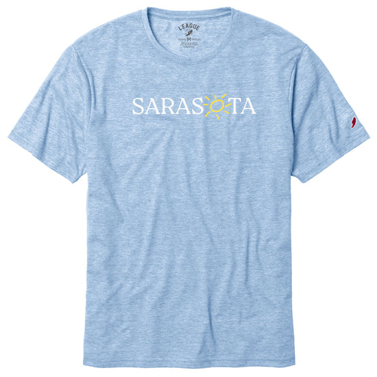 Sarasota Style Short Sleeve T-Shirt in Blue - Sarasota Florida | Sarasota Store