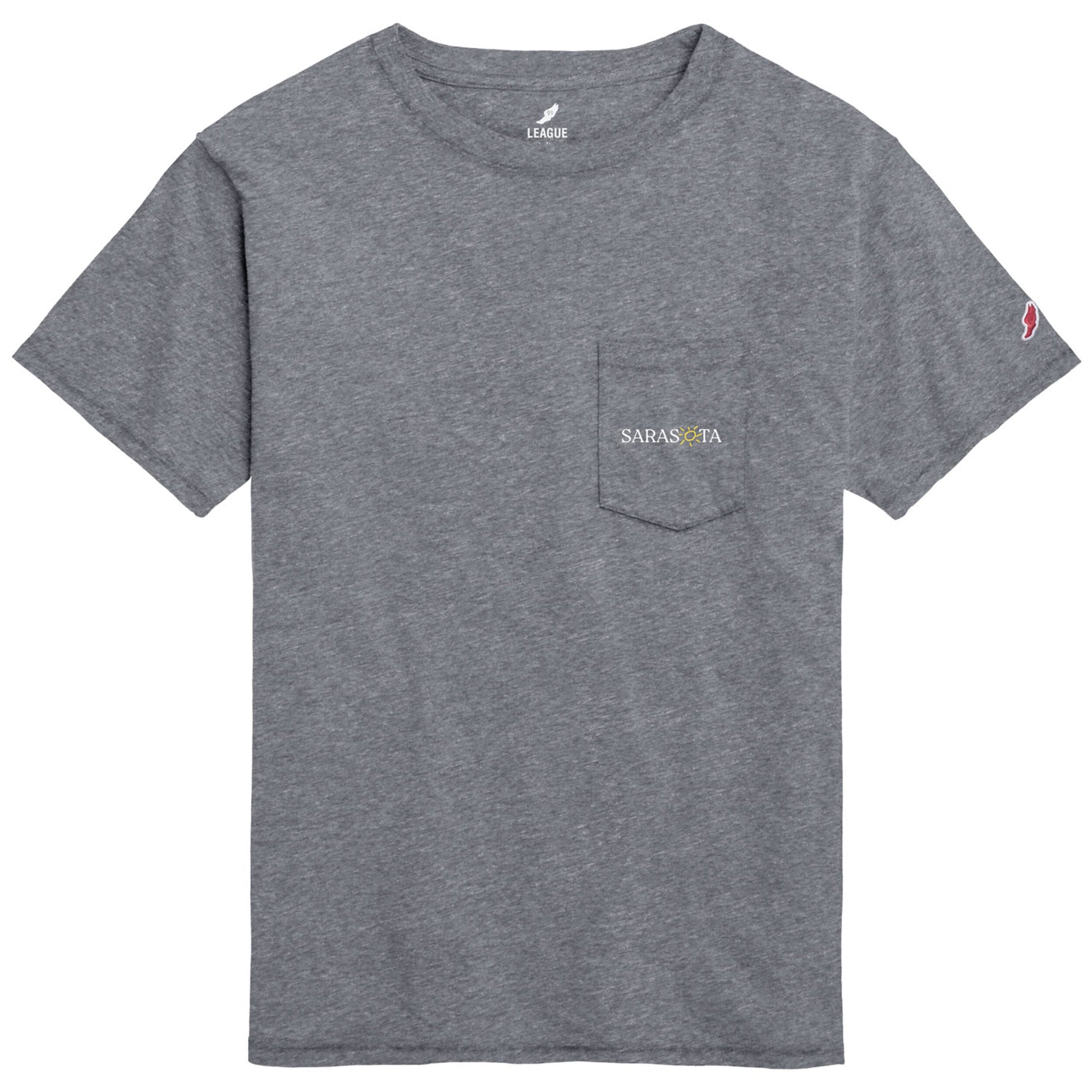 Sarasota Style Short Sleeve T-Shirt in Gray - Sarasota Florida | Sarasota Store