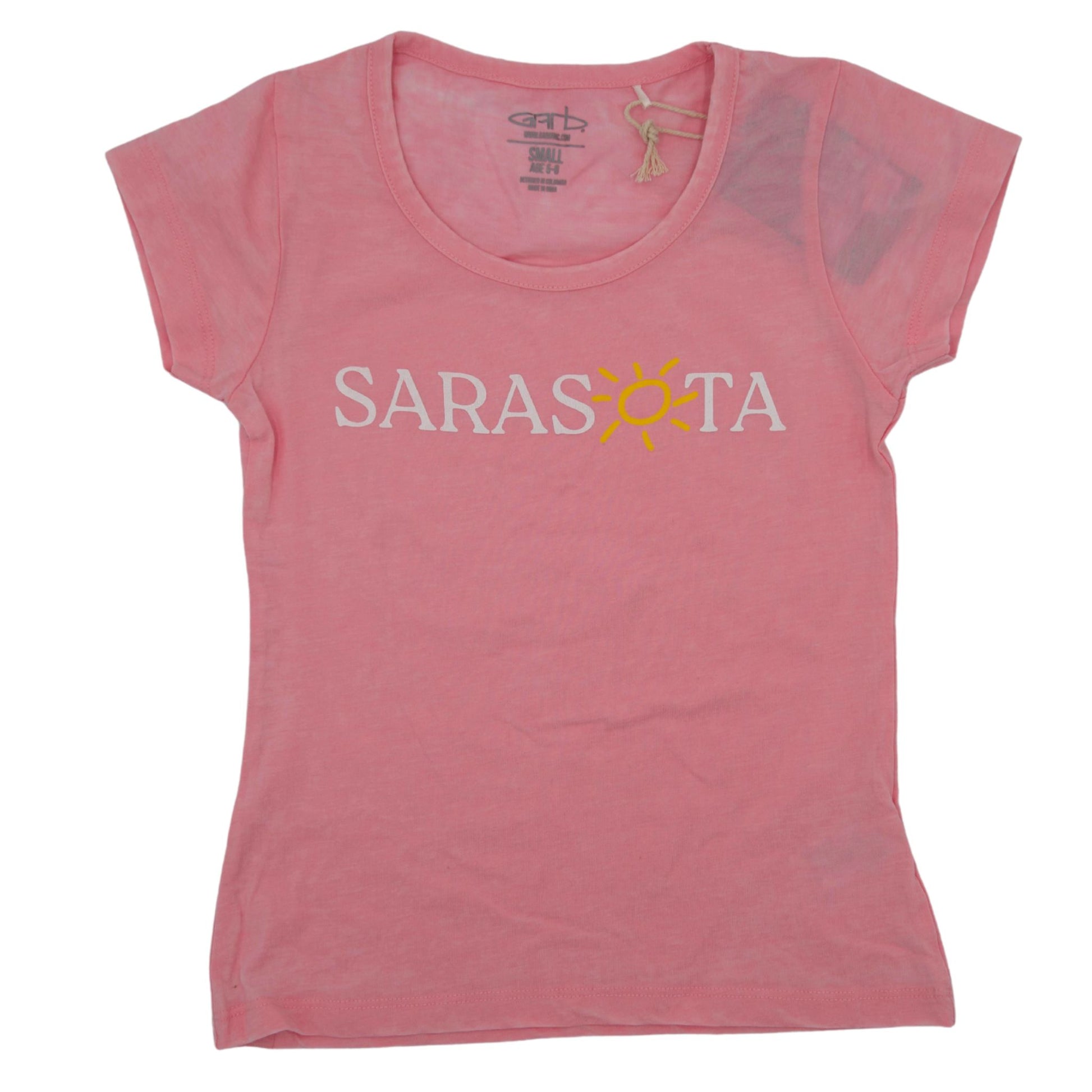 Sarasota Style Short Sleeve T-Shirt in Pink - Sarasota Florida | Sarasota Store