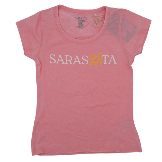 Sarasota Style Short Sleeve T-Shirt in Pink - Sarasota Florida | Sarasota Store