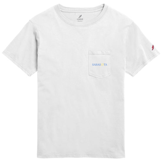 Sarasota Style Short Sleeve T-Shirt in White - Sarasota Florida | Sarasota Store