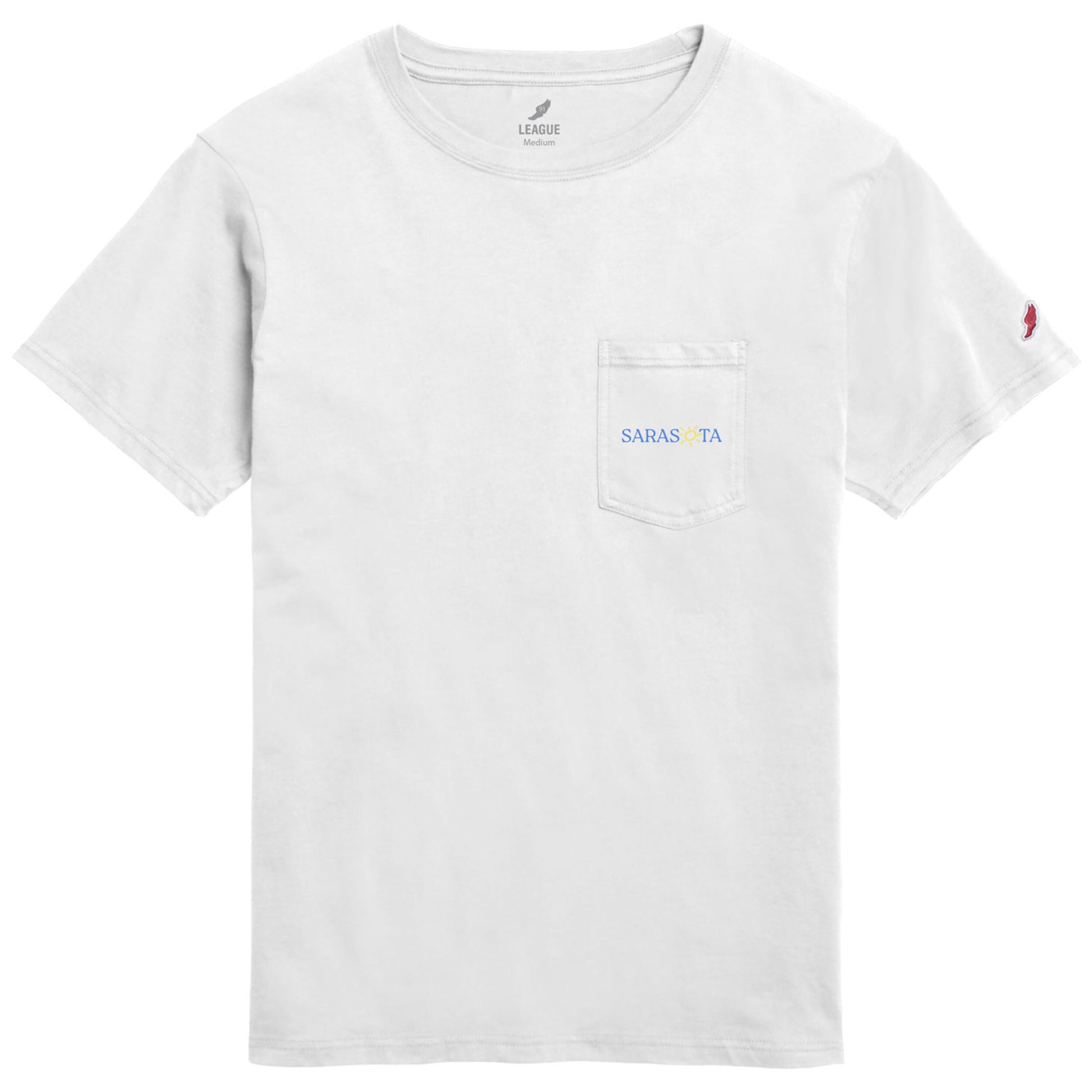 Sarasota Style Short Sleeve T-Shirt in White - Sarasota Florida | Sarasota Store