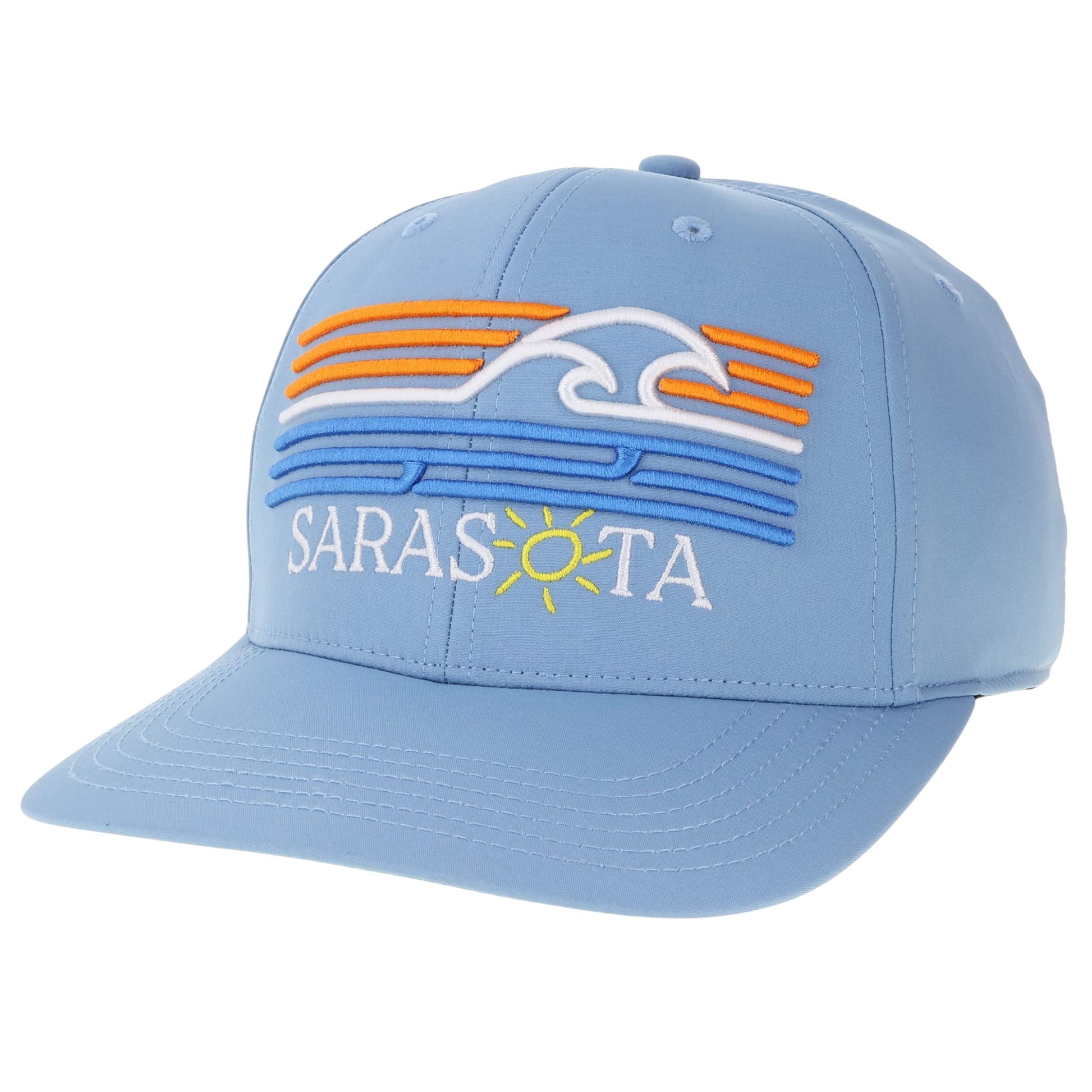 Sarasota Style Snapback Cap in Blue - Sarasota Florida | Sarasota Store
