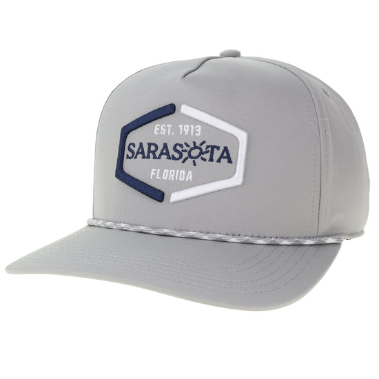 Sarasota Style Snapback Cap in Gray - Sarasota Florida | Sarasota Store