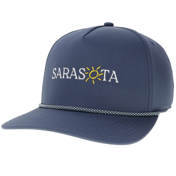 Sarasota Style Snapback Cap in Navy - Sarasota Florida | Sarasota Store