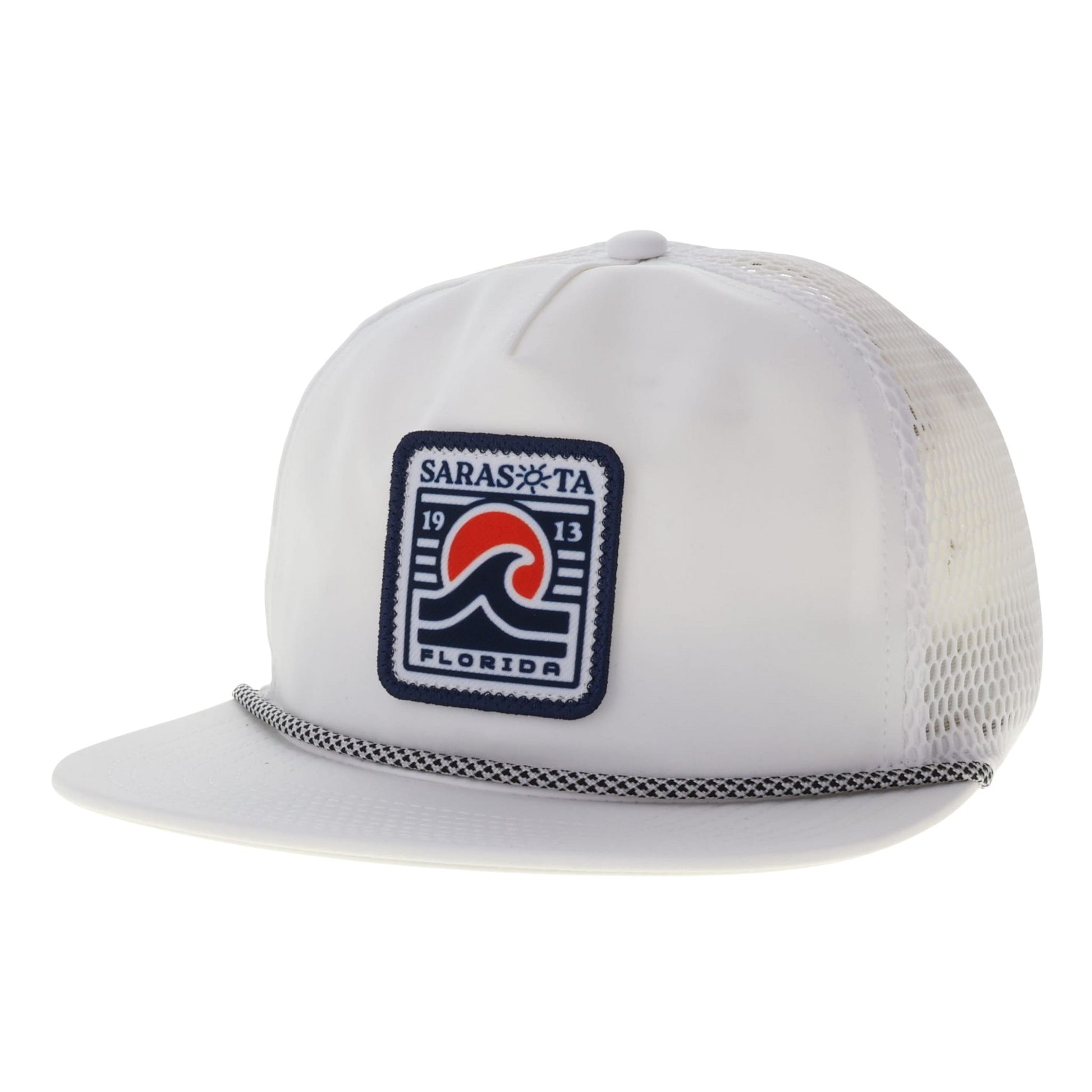 Sarasota Style Snapback Cap in White - Sarasota Florida | Sarasota Store