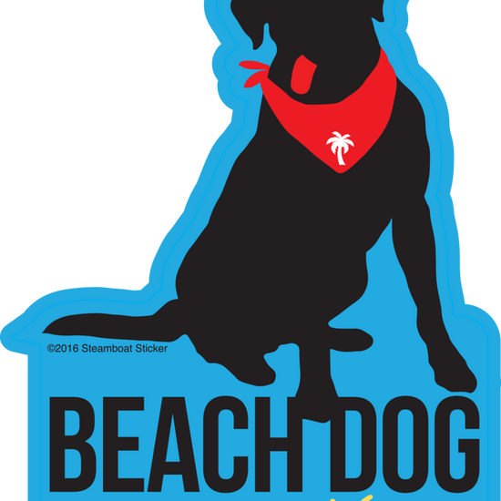 Sarasota Style Sticker - Bandana Dog - Sarasota Florida | Sarasota Store