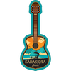 Sarasota Style Sticker - Beach Guitar - Sarasota Florida | Sarasota Store