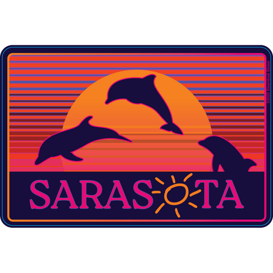 Sarasota Style Sticker - Big Crazy Family - Sarasota Florida | Sarasota Store