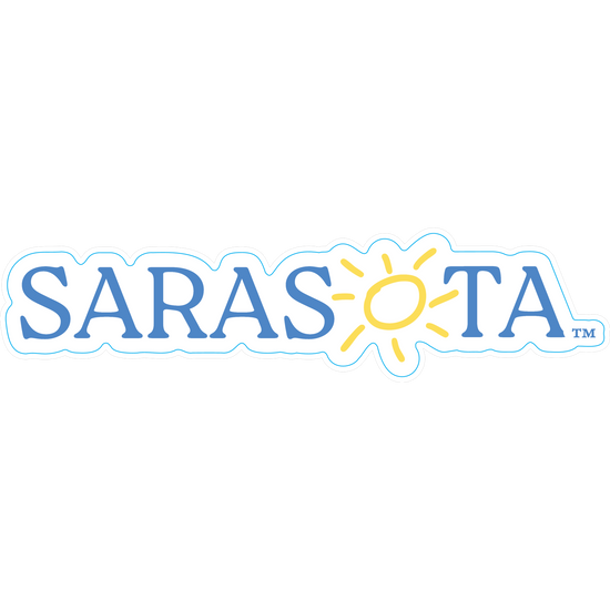 Sarasota Style Sticker - Logo White Background - Sarasota Florida | Sarasota Store