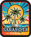 Sarasota Style Sticker - Pop Palms - Sarasota Florida | Sarasota Store