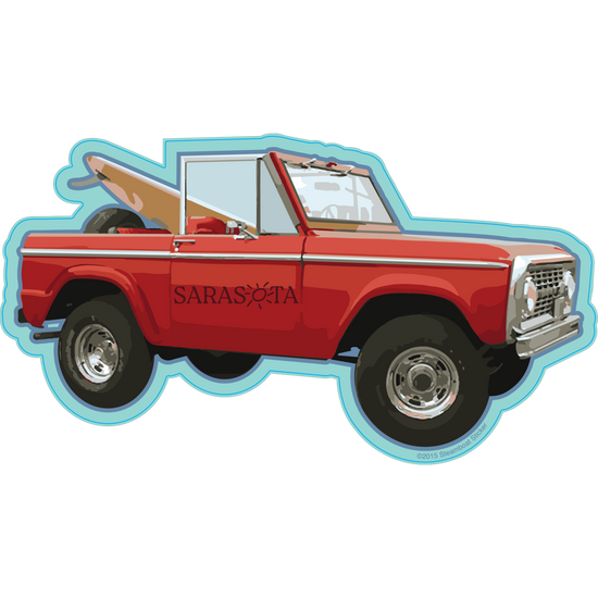 Sarasota Style Sticker - Rover Surf - Sarasota Florida | Sarasota Store