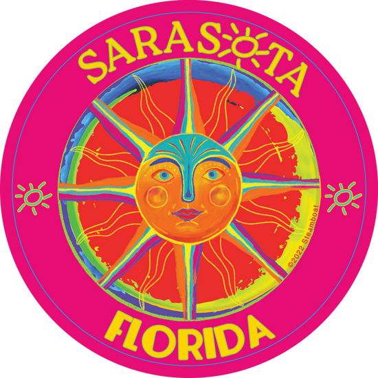 Sarasota Style Sticker - Sunrise Shack - Sarasota Florida | Sarasota Store
