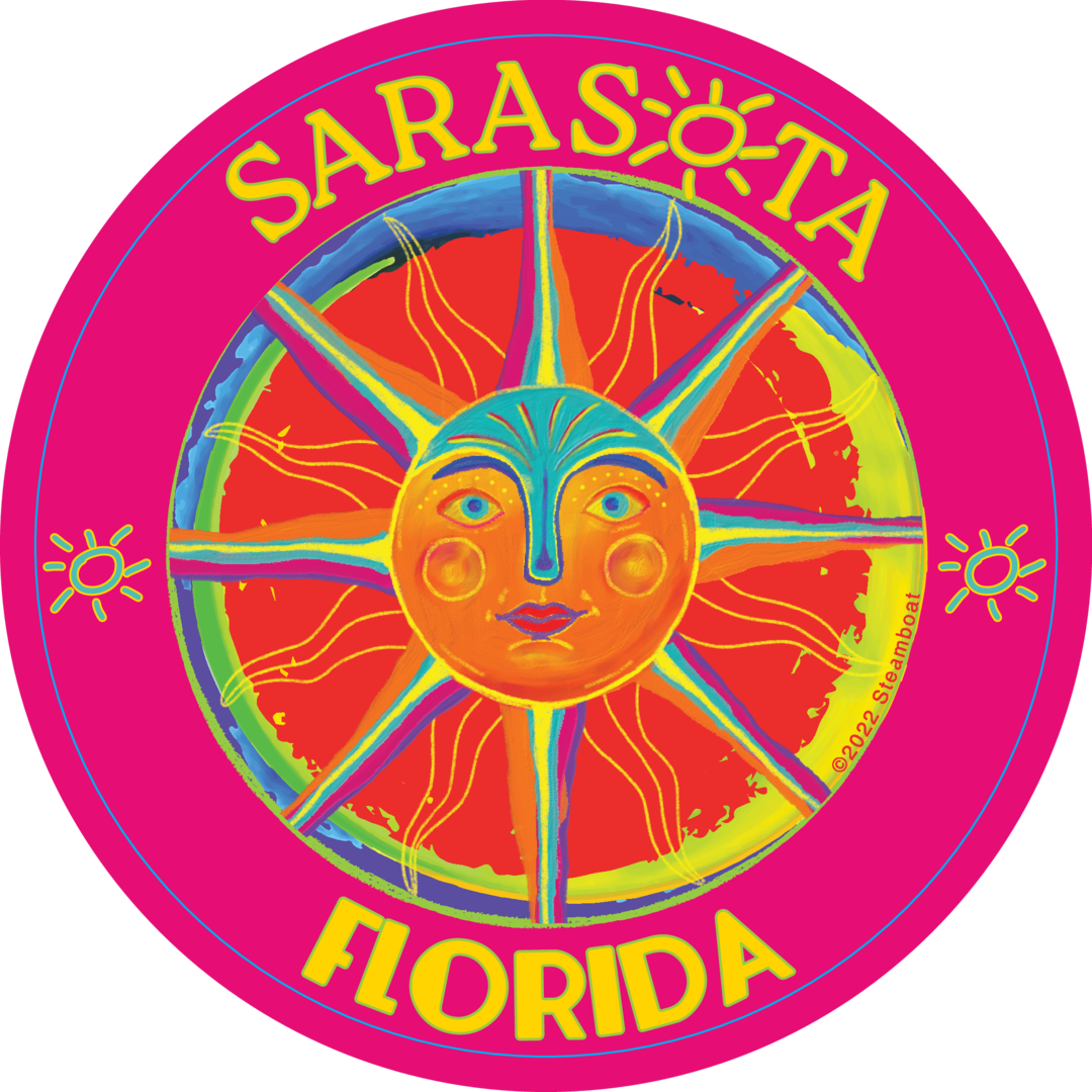 Sarasota Style Sticker - Sunrise Shack - Sarasota Florida | Sarasota Store