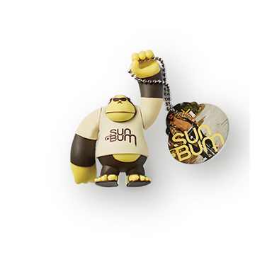 Sun Bum at Sarasota Style Lucky Keychain - Sarasota Florida | Sarasota Store