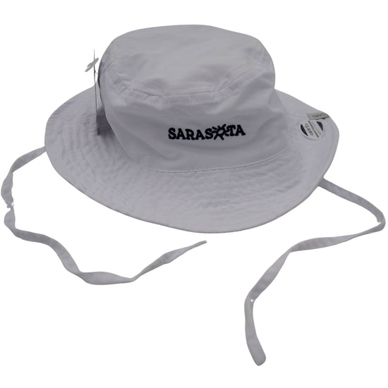 Sarasota Style Sun Hat in White - Sarasota Florida | Sarasota Store