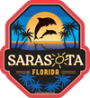 Sarasota Style Sunrise Palms Dolphins - Sarasota Florida | Sarasota Store