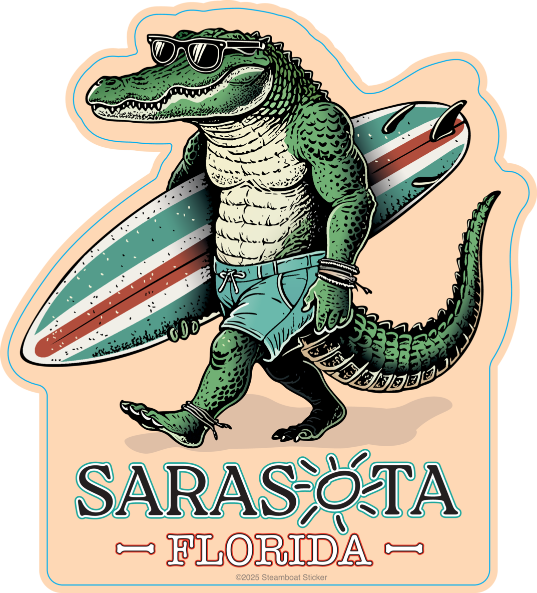 Sarasota Style Surf Logo Design - Sarasota Florida | Sarasota Store