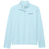 Sarasota Style Swerve Light Quarter Zip Pullover in Blue - Sarasota Florida | Sarasota Store