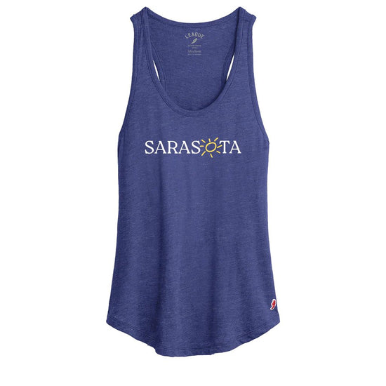 Sarasota Style Tank Top in Blue - Sarasota Florida | Sarasota Store