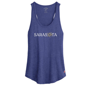 Sarasota Style Tank Top in Blue - Sarasota Florida | Sarasota Store