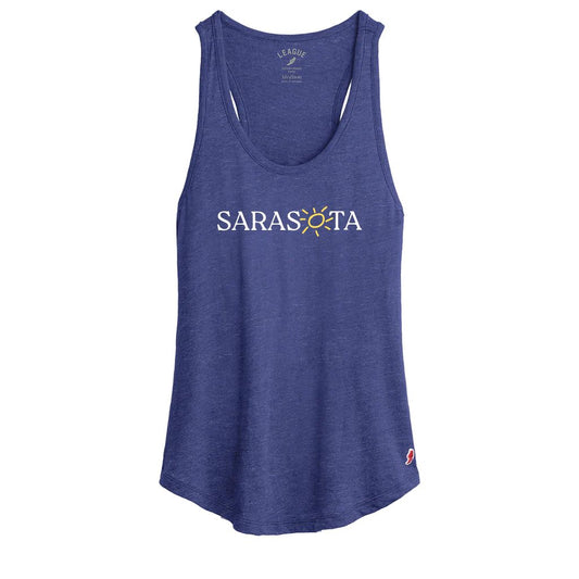 Sarasota Style Tank Top in Blue - Sarasota Florida | Sarasota Store