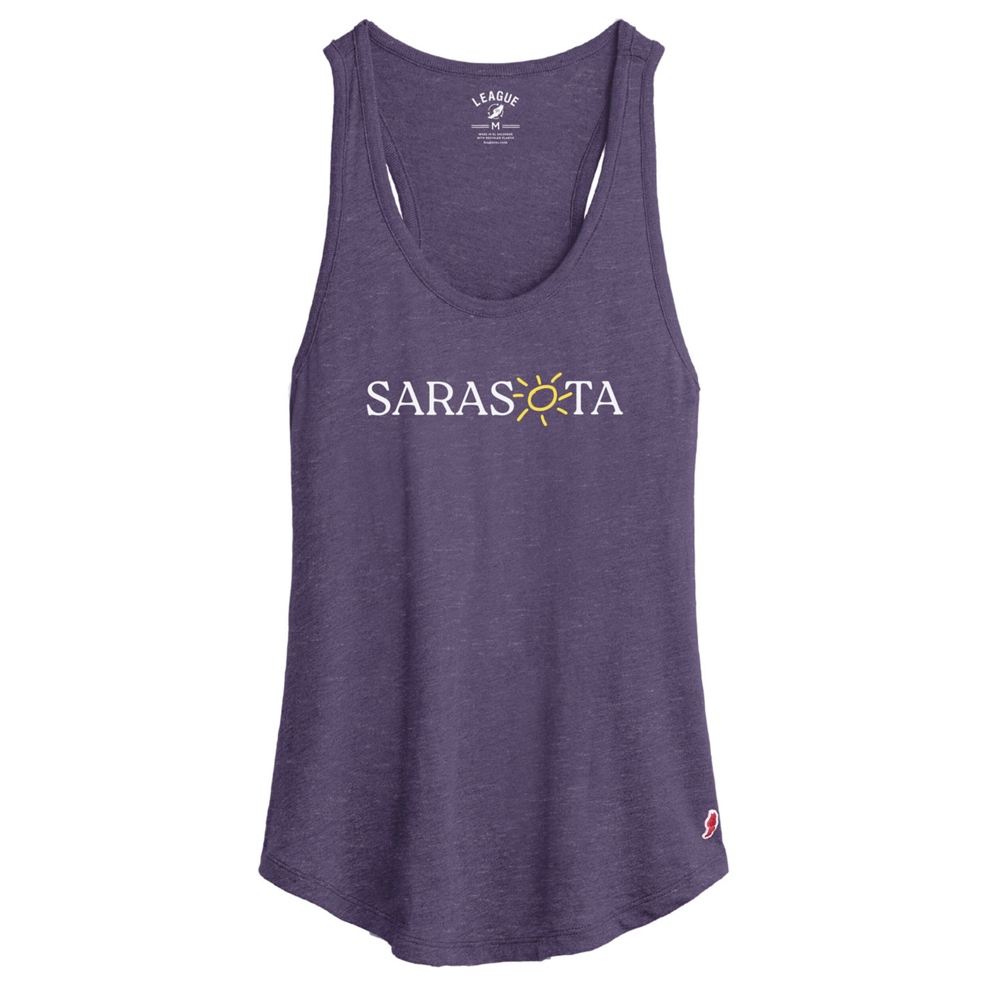 Sarasota Style Tank Top in Purple - Sarasota Florida | Sarasota Store