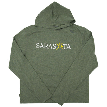 Sarasota Style x TASC Performance Hoodie in Green - Sarasota Florida | Sarasota Store
