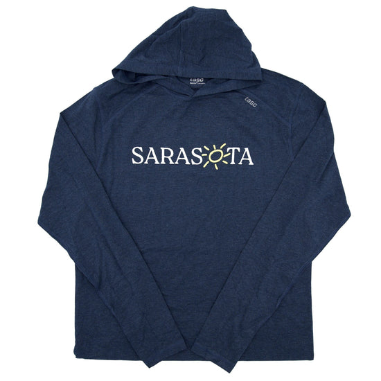 Sarasota Style x TASC Performance Hoodie in Navy - Sarasota Florida | Sarasota Store