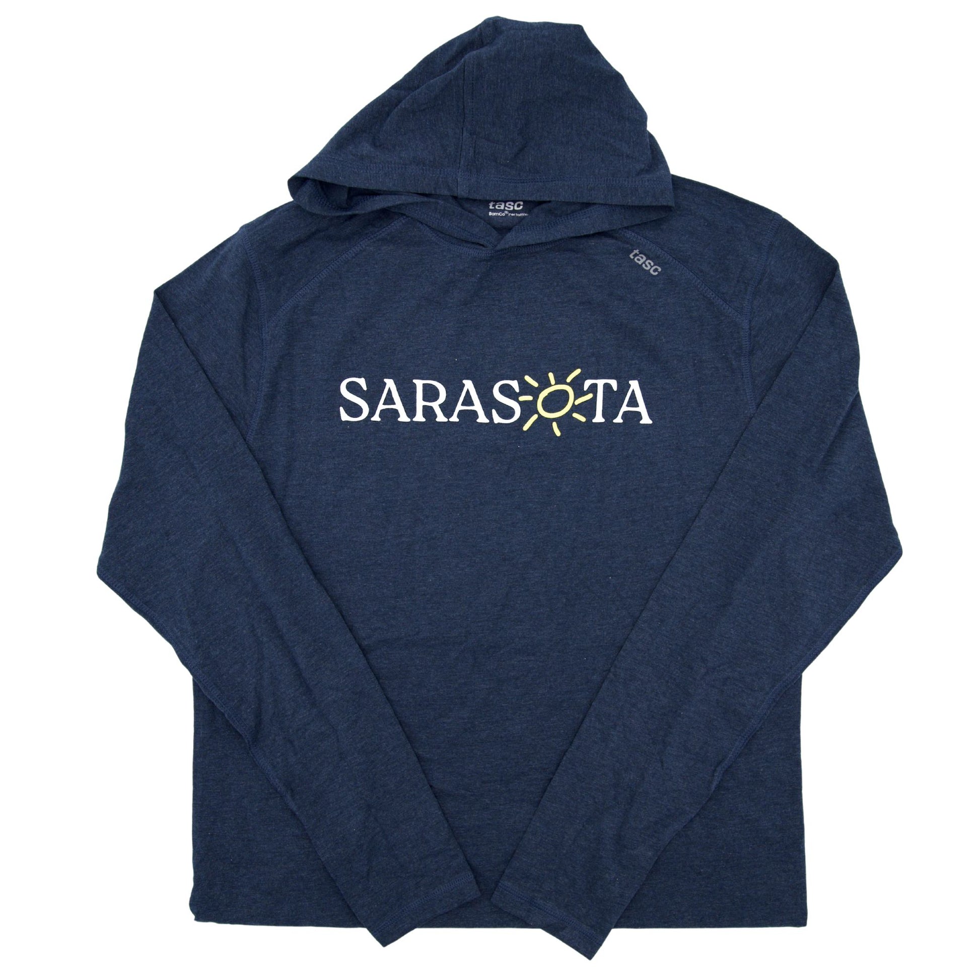 Sarasota Style x TASC Performance Hoodie in Navy - Sarasota Florida | Sarasota Store