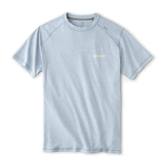 Sarasota Style x TASC Performance Cloud Short Sleeve T-Shirt in Heather - Lido Key | Sarasota Store