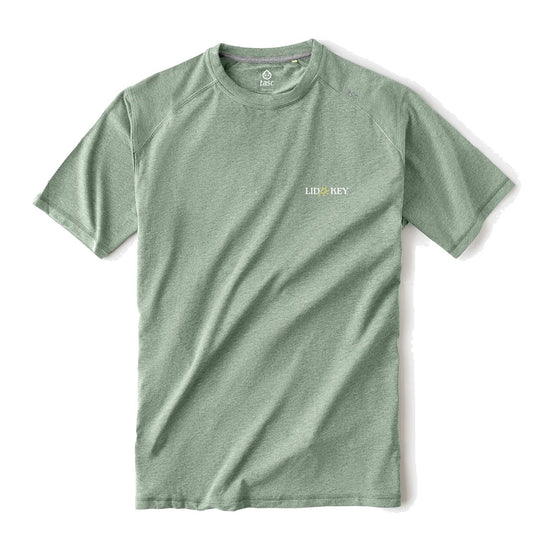 Sarasota Style x TASC Performance Kelp Short Sleeve T-Shirt in Heather - Lido Key | Sarasota Store