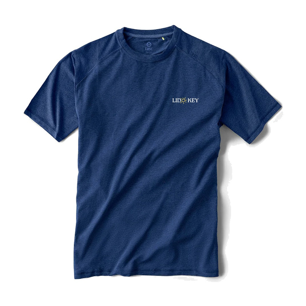 Sarasota Style x TASC Performance Short Sleeve T-Shirt in Navy - Lido Key | Sarasota Store