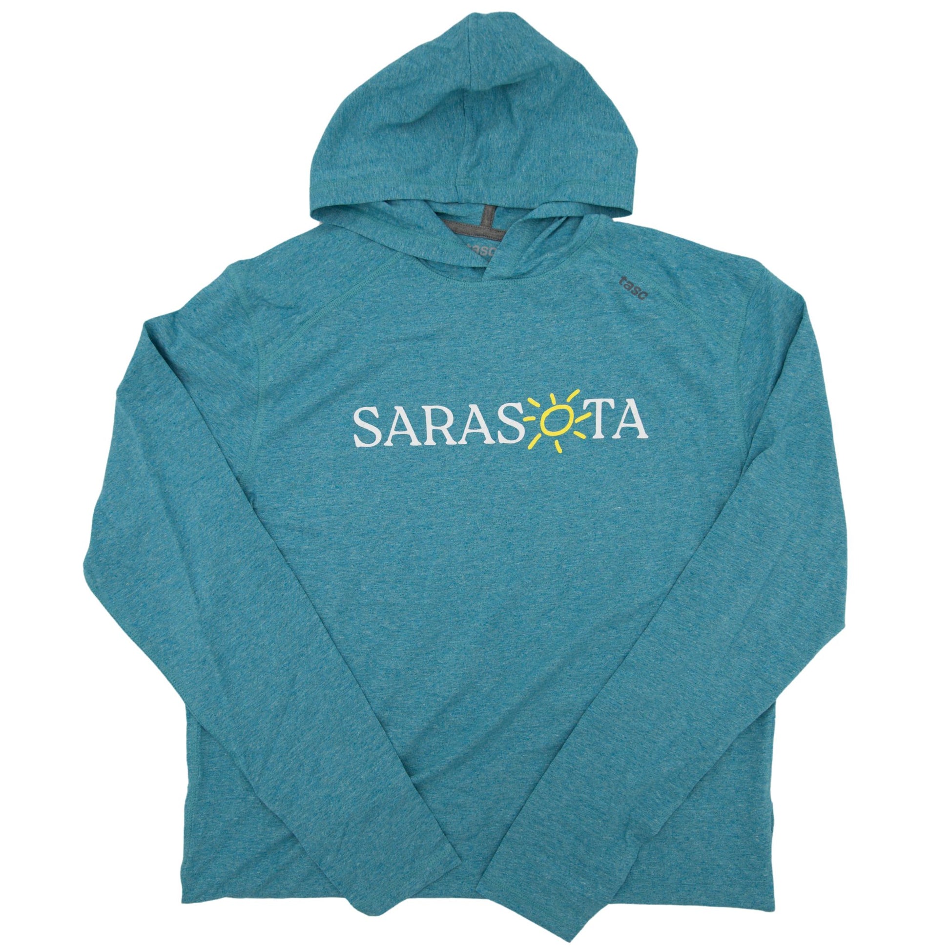 Sarasota Style x TASC Performance Light Hoodie in Blue - Sarasota Florida | Sarasota Store