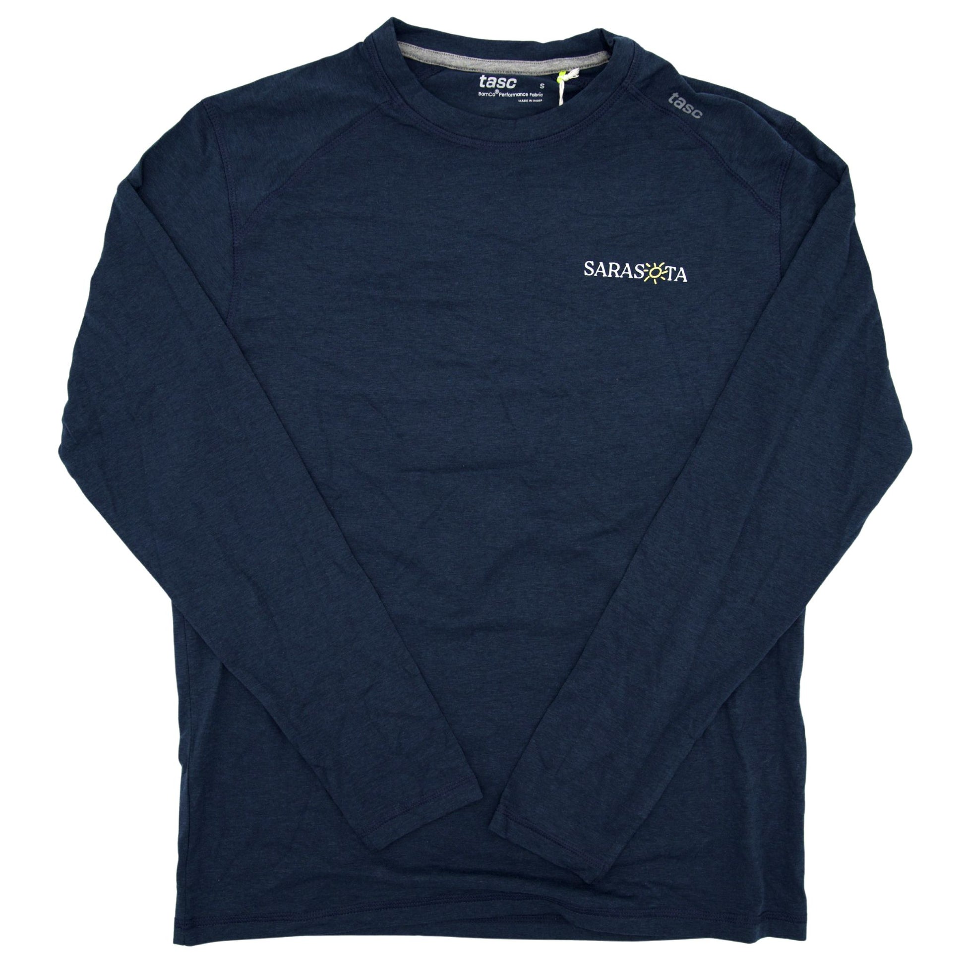 Sarasota Style x TASC Performance Tasc Carrollton Performance Tee Long Sleeve T-Shirt in Navy - Sarasota Florida | Sarasota Store