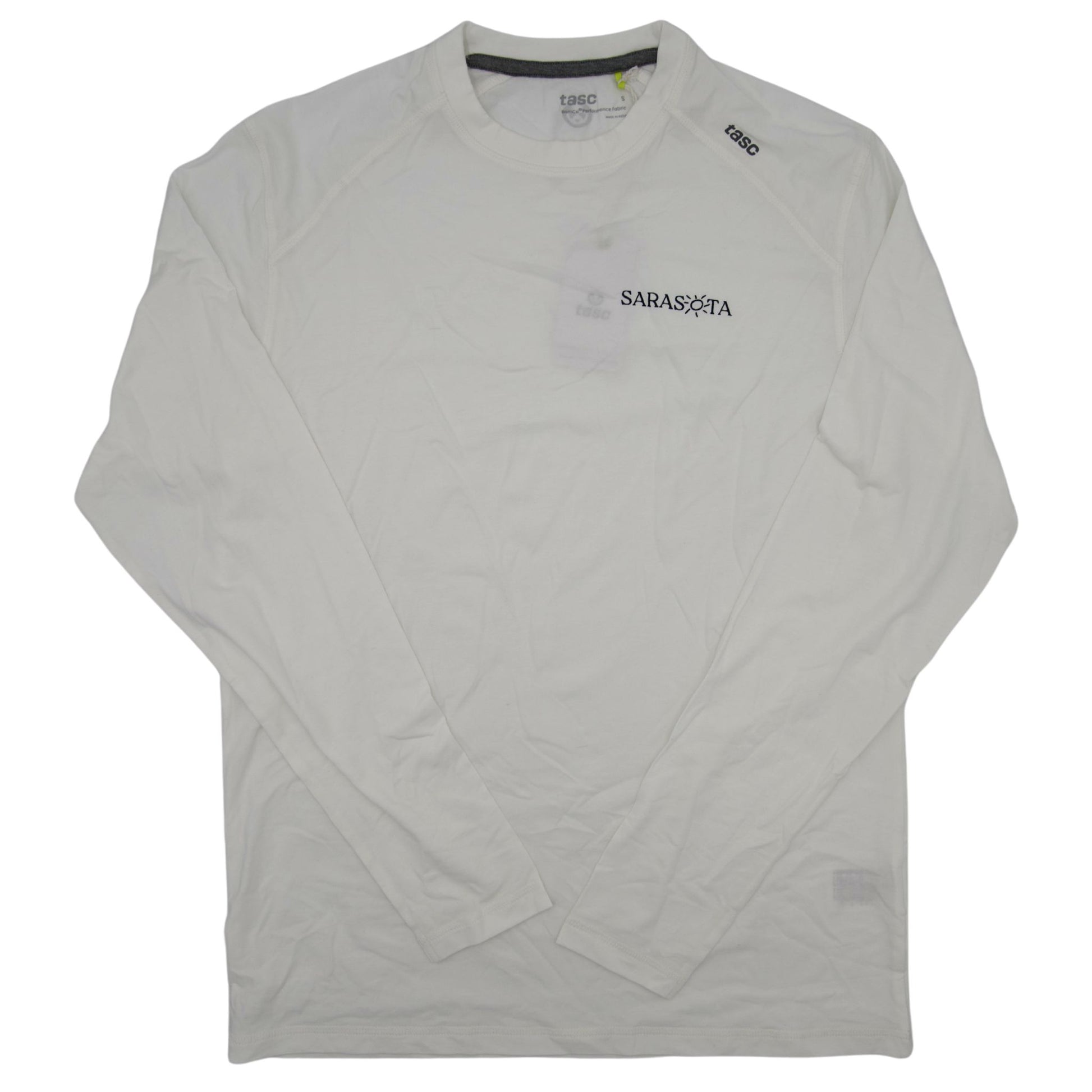 Sarasota Style x TASC Performance Tasc Carrollton Performance Tee Long Sleeve T-Shirt in White - Sarasota Florida | Sarasota Store